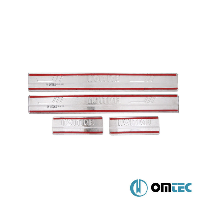 Edition Kapı Eşiği 4 Prç. Paslanmaz Çelik (Parlak) - Ford Focus - SD II - (2005 - 2011)