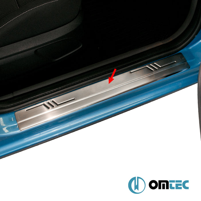 Norm Kapı Eşiği 4 Prç. Paslanmaz Çelik - Ford Focus - HB 5D II - (2005 - 2011)