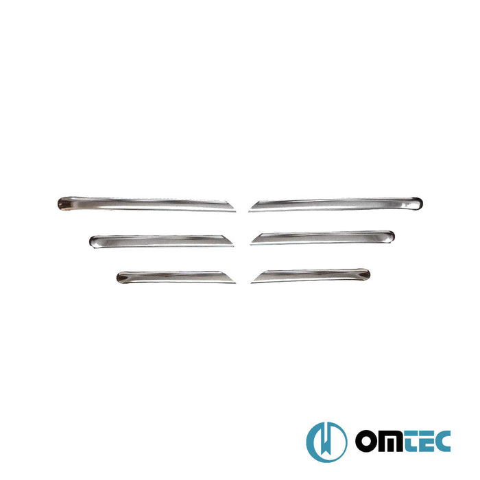 Sis Far Kaşları 6 Prç. Paslanmaz (Parlak) - Ford Focus - SD II FL - (2008 - 2011)