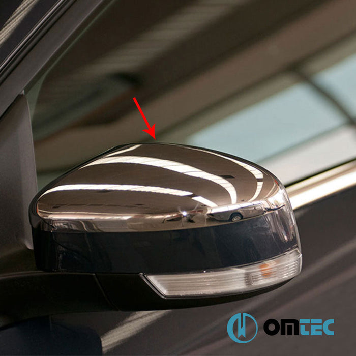 Ayna Kapağı 2 Prç. Paslanmaz Çelik (Parlak) - Ford Mondeo - SW CD345 - (2007 - 2014)