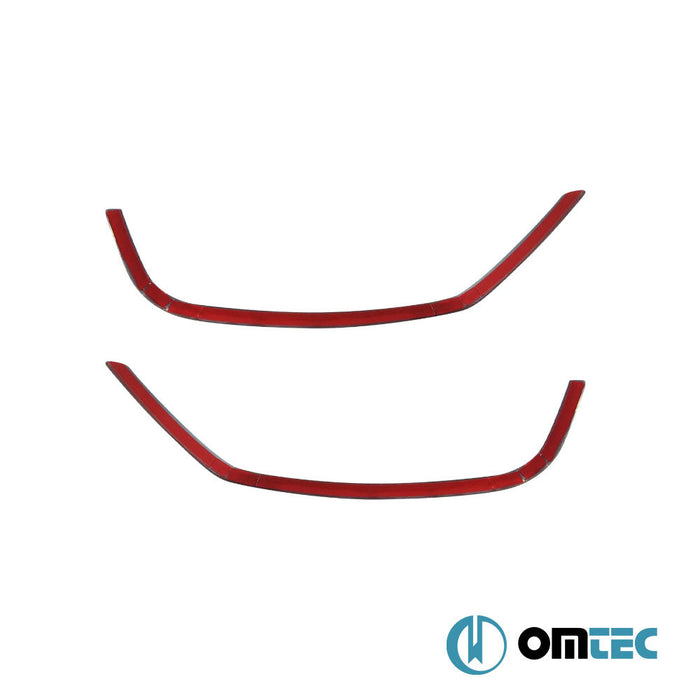 Reflektör Çerçevesi Paslanmaz (Parlak) - Ford Focus - SD II FL - (2008 - 2011)