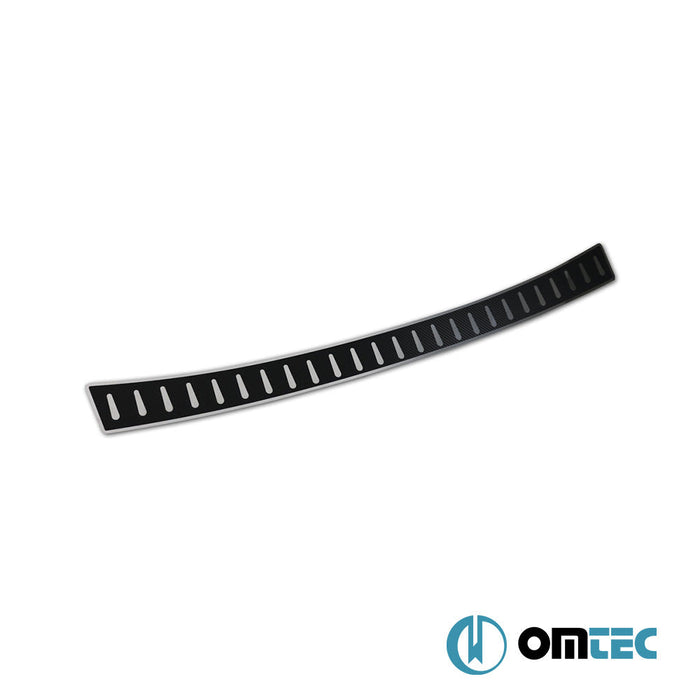 Karbon Folyolu Arka Tampon Eşiği Paslanmaz Çelik - Ford Focus - HB 5D III - (2011 - 2018)