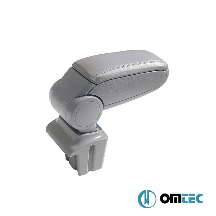 Kol Dayama V1 (Suni Deri + ABS + USB) Gri - Ford Focus - HB 3D III PRE - FL - (2011 - 2015)