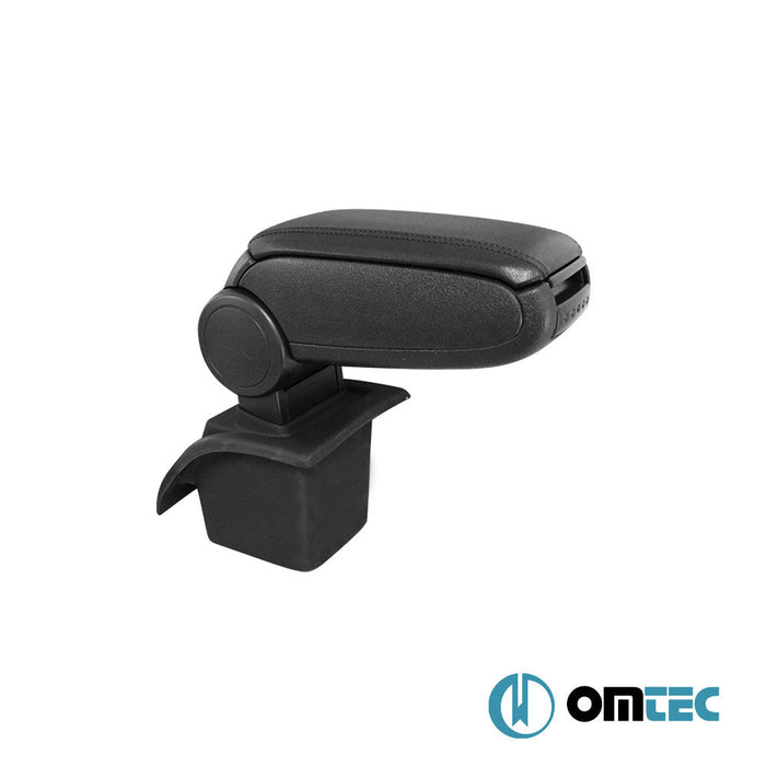 Kol Dayama V1 (Suni Deri + ABS + USB) Siyah - Ford Focus - HB 3D III PRE - FL - (2011 - 2015)