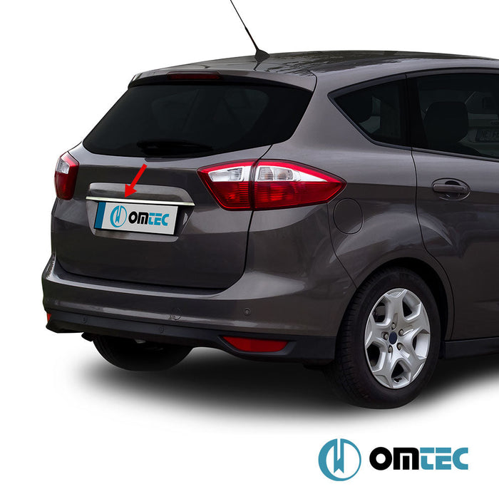 Bagaj Çıtası Paslanmaz Çelik (Parlak) (Plaka Üstü) - Ford C - Max - MPV II - (2010 - 2019)