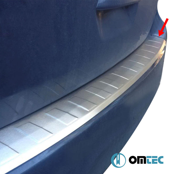 Arka Tampon Eşiği Paslanmaz Çelik (Taşlı) - Ford C - Max - MPV II - (2010 - 2019)