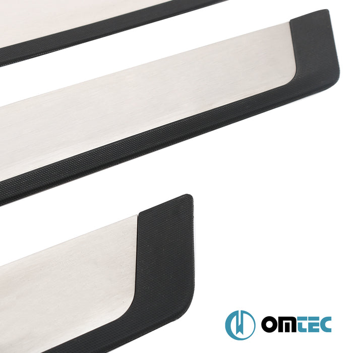 Flexill Line Kapı Eşiği 4 Prç. Paslanmaz Çelik - Ford Ranger - PK T6 - (2011 - 2022)