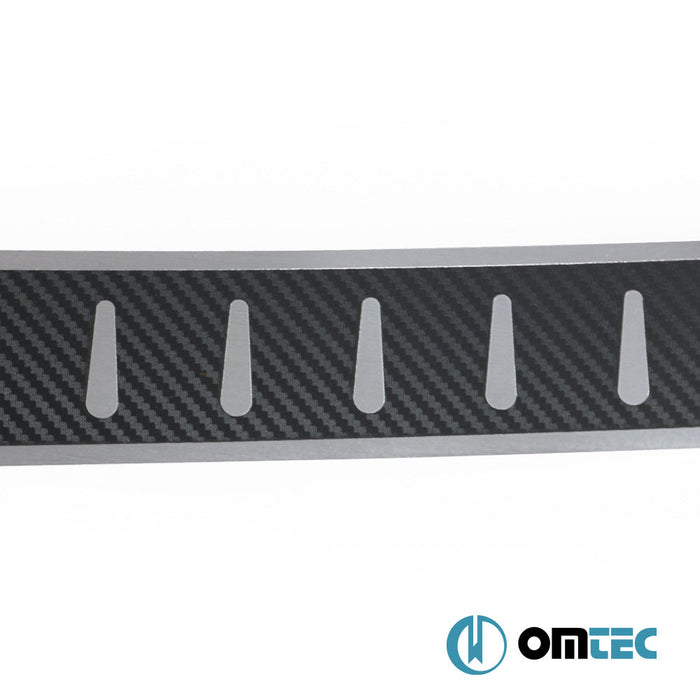 Karbon Folyolu Arka Tampon Eşiği Paslanmaz Çelik - Ford Galaxy - MPV I - (1996 - 2006)