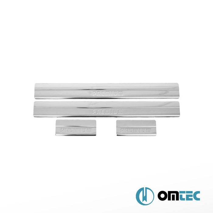 Premium Kapı Eşiği 4 Prç. Paslanmaz Çelik (Parlak) - Ford Mondeo - SD CD345 - (2007 - 2014)