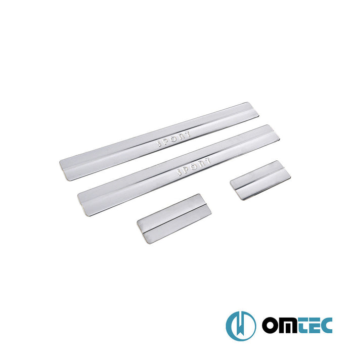 Sport Kapı Eşiği 4 Prç. Paslanmaz Çelik (Parlak) - Ford Focus - HB 5D IV - (2018 - )