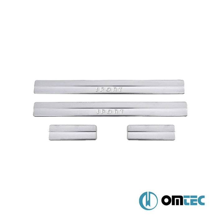 Sport Kapı Eşiği 4 Prç. Paslanmaz Çelik (Parlak) - Ford Focus - SD IV - (2018 - )