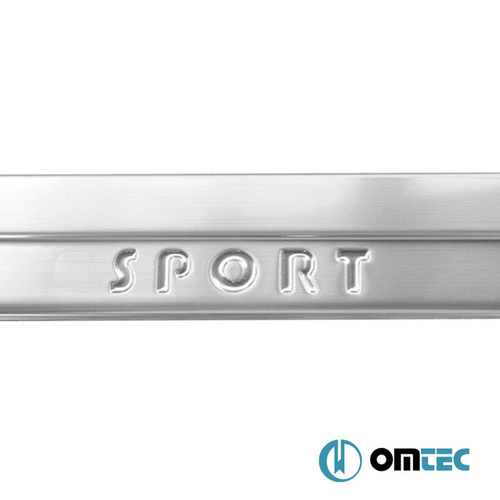 Sport Kapı Eşiği 4 Prç. Paslanmaz Çelik (Parlak) - Ford Focus - SW IV - (2018 - )