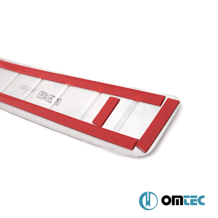 Arka Tampon Eşiği Paslanmaz Çelik (Parlak) - Ford Fiesta - HB 5D VI - (2009 - 2017)