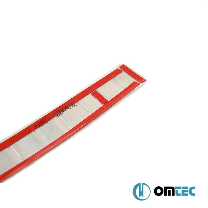 Arka Tampon Eşiği Paslanmaz Çelik (Taşlı) - Ford Fiesta - HB 5D VI - (2009 - 2017)