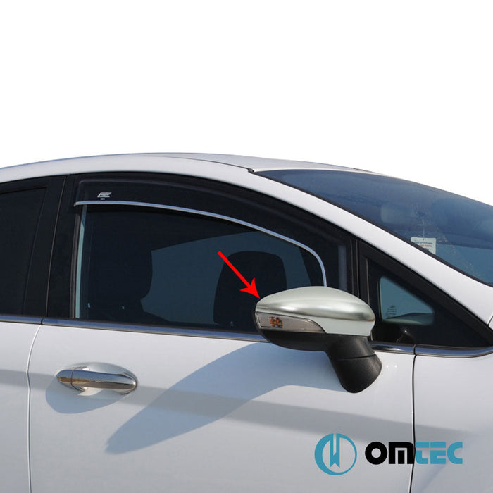 Ayna Kapağı 2 Prç. Abs Saten Krom - Ford B - Max - MPV I - (2012 - 2017)