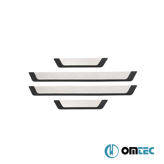 Flexill Line Kapı Eşiği 4 Prç. Paslanmaz Çelik - Ford B - Max - MPV I - (2012 - 2017)