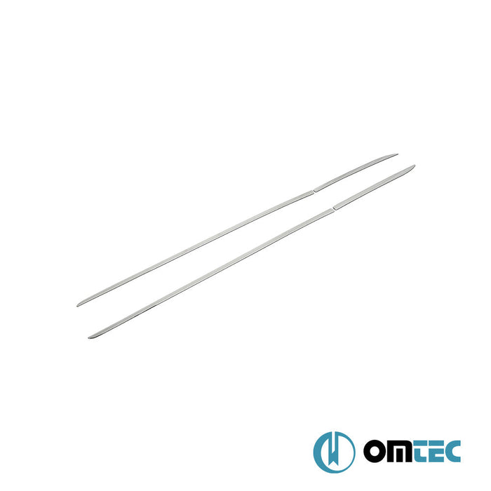 Yan Kapı Çıtası 4 Prç. Paslanmaz Çelik (Parlak) - Ford B - Max - MPV I - (2012 - 2017)