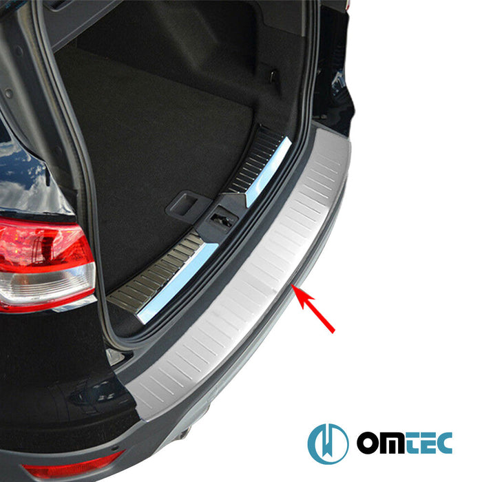 Arka Tampon Eşiği Paslanmaz Çelik (Taşlı) - Ford Kuga - SUV C520 - (2013 - 2020)
