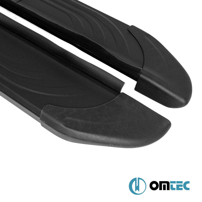 Yan Basamak (APA - Siyah) 2 Prç. - Ford Ranger - PK T6 - (2011 - 2022)