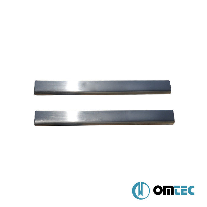 Line Kapı Eşiği 2 Prç. Paslanmaz Çelik (Parlak) - Ford Transit Connect - MVN P65 - (2002 - 2014)