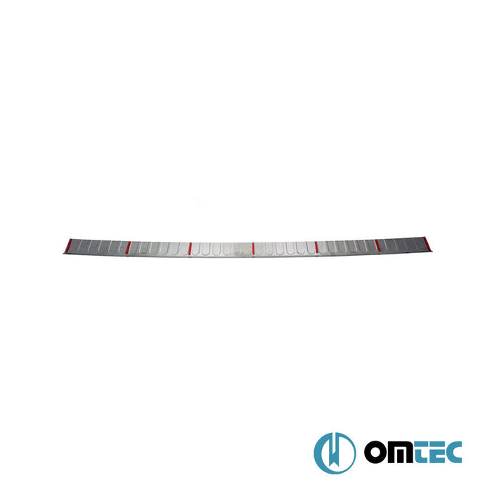 Arka Tampon Eşiği Paslanmaz Çelik (Taşlı) - Ford Transit Connect - MVN P65 - (2002 - 2014)