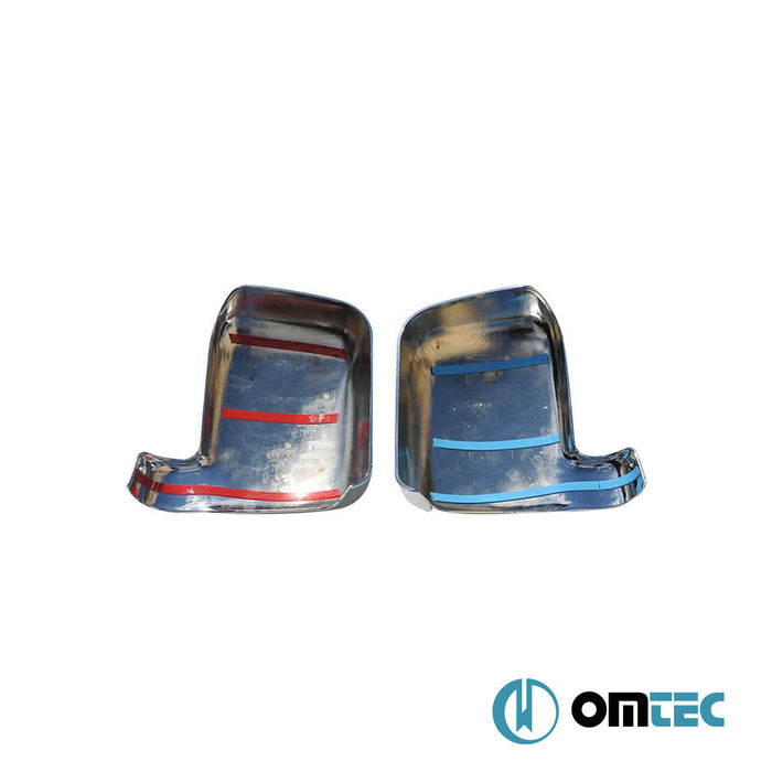 Ayna Kapağı 2 Prç. ABS Krom - Ford Transit Connect - MVN P65 PRE - FL - (2002 - 2009)