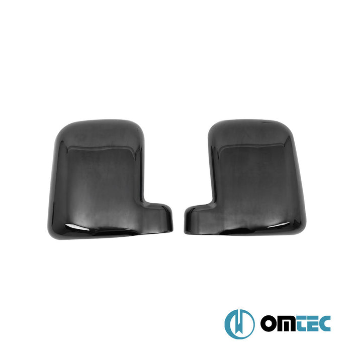 Ayna Kapağı 2 Prç. Abs Siyah Krom - Ford Transit Connect - MVN P65 PRE - FL - (2002 - 2009)