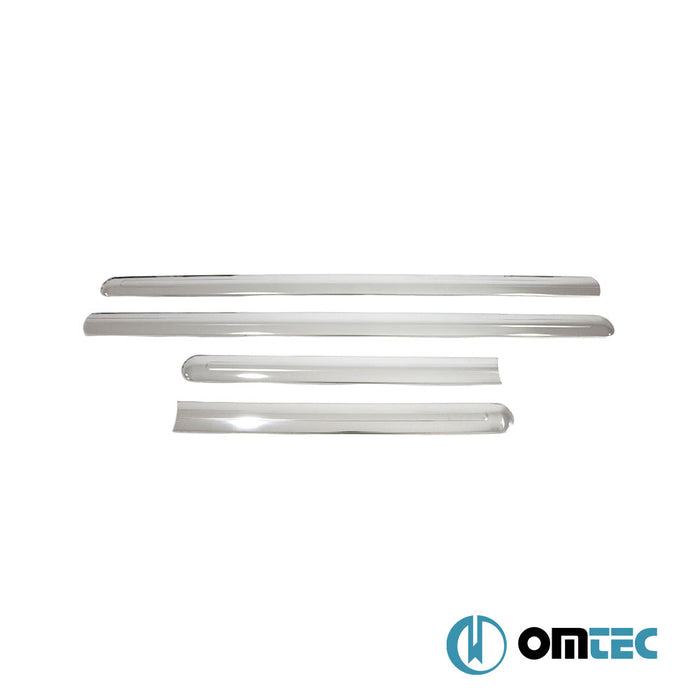 Yan Kapı Çıtası 4 Prç. Paslanmaz Çelik (Parlak) - Ford Transit Connect - MVN P65 - (2002 - 2014)