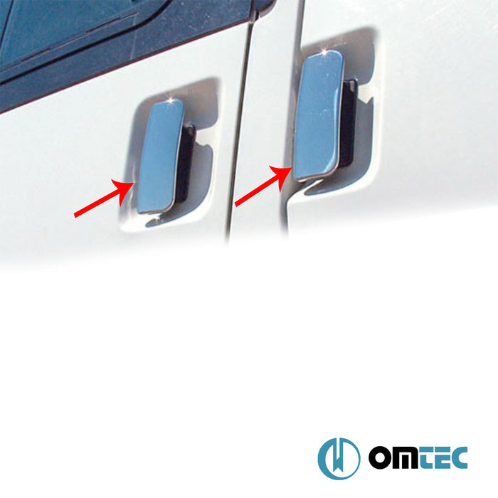 Kapı Kolu 4 Kapı 5 Prç. Paslanmaz Çelik (Parlak) - Ford Transit - VAN FA - (2000 - 2014)