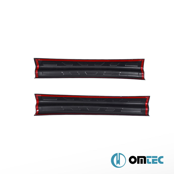 Kapı Eşiği 2 Prç. (ABS - Siyah) - Ford Transit - VAN FA FL - (2006 - 2014)