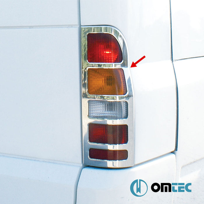 Stop Çerçevesi 2 Prç. P.Çelik (Parlak) - Ford Transit - VAN FA - (2000 - 2014)