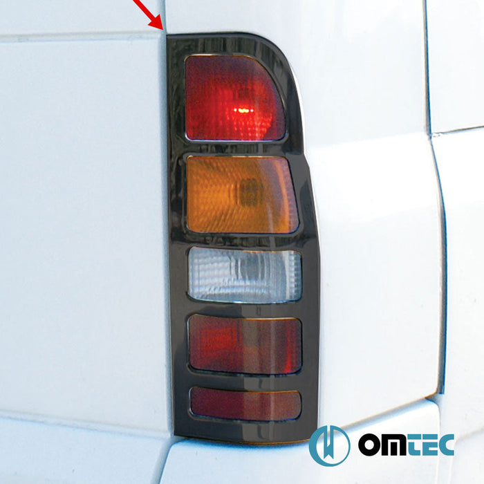 Stop Çerçevesi 2 Prç.(Siyah) P.Çelik - Ford Transit - VAN FA - (2000 - 2014)