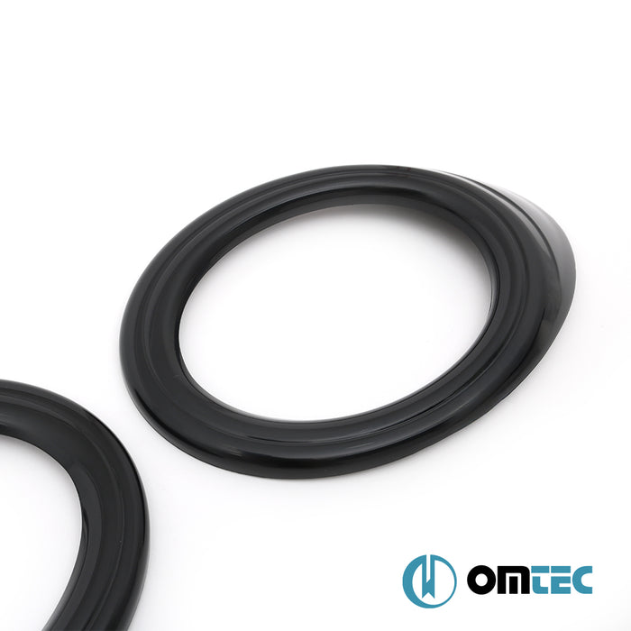 Sis Farı Çerçevesi 2 Prç. Piano Siyah - Ford Transit Connect - MVN P65 - (2002 - 2014)