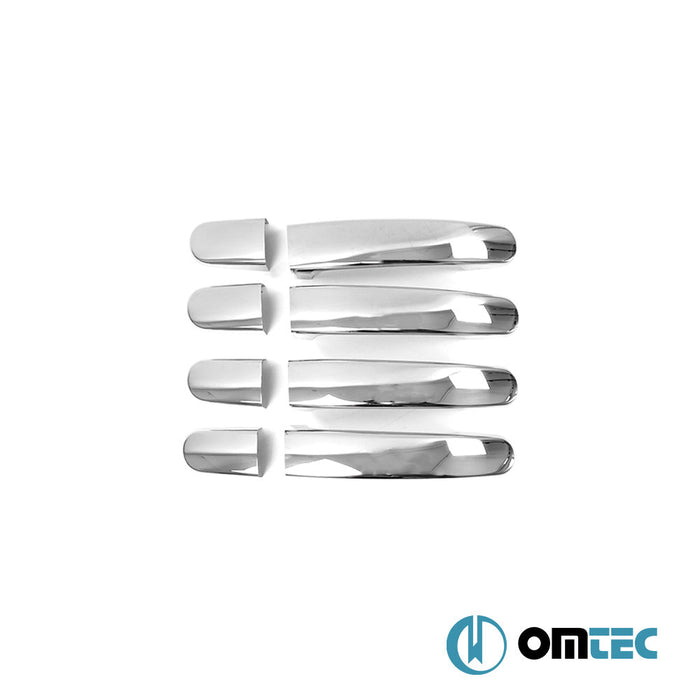 Kapı Kolu 4 Kapı 8 Prç. Paslanmaz Çelik (Parlak) - Ford Transit - VAN MK7 - (2014 - )