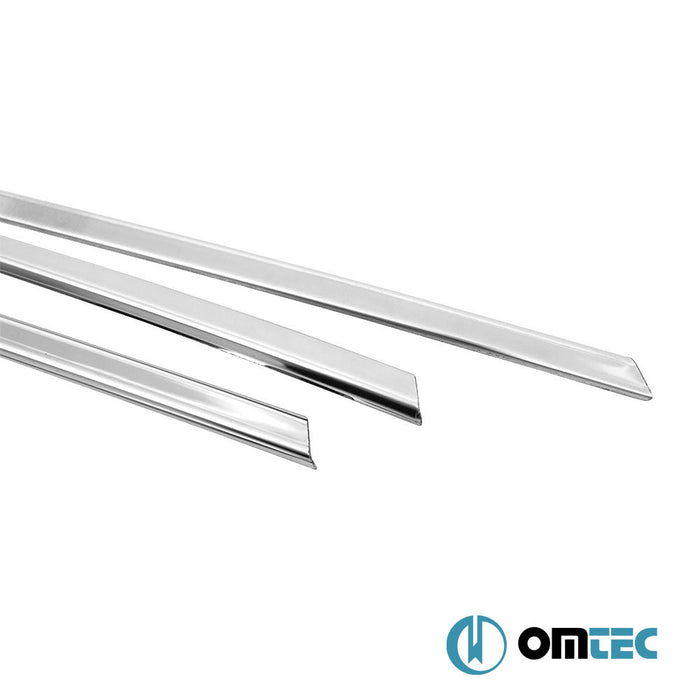 Ön Tampon Çıtası 5 Prç. P.Çelik (Parlak) - Ford Tourneo Custom - VAN V362 PRE - FL - (2013 - 2018)