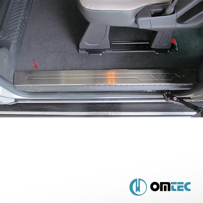 Norm Kapı Eşiği 4 Prç. Paslanmaz Çelik (Parlak) - Ford Tourneo Custom - VAN V362 - (2013 - 2023)