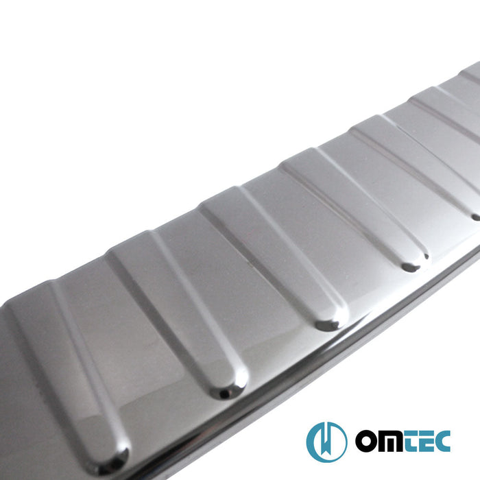 Arka Tampon Eşiği Paslanmaz Çelik (Parlak) - Ford Tourneo Custom - VAN V362 - (2013 - 2023)