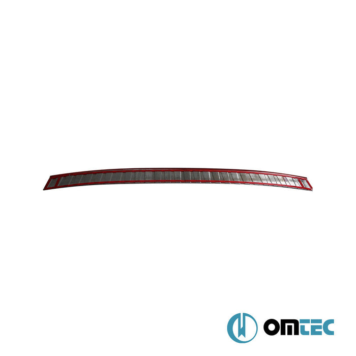 Arka Tampon Eşiği Paslanmaz Çelik (Siyah) - Ford Tourneo Custom - VAN V362 - (2013 - 2023)