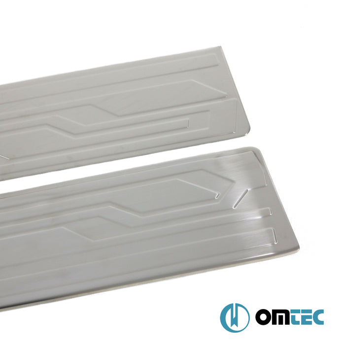 Kapı Eşiği 2 Prç. Paslanmaz Çelik - Ford Tourneo Custom - VAN V362 - (2013 - 2023)