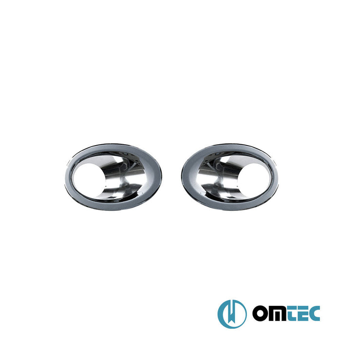 Sis Farı Çerçevesi 2 Prç. ABS Krom - Ford Tourneo Custom - VAN V362 PRE - FL - (2013 - 2018)