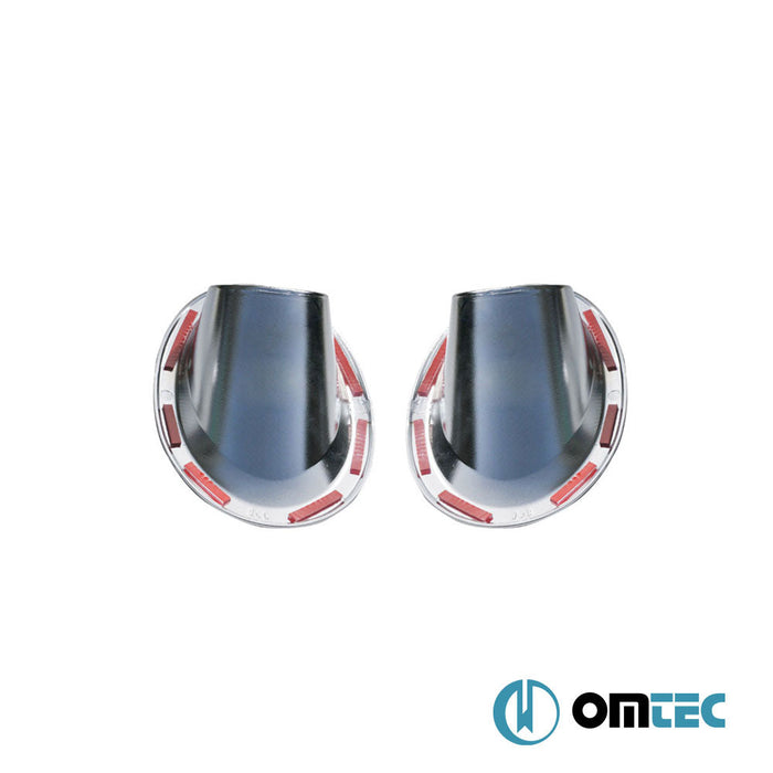 Sis Farı Çerçevesi 2 Prç. ABS Krom - Ford Tourneo Custom - VAN V362 PRE - FL - (2013 - 2018)