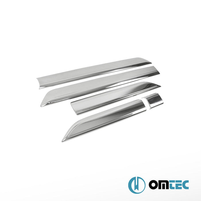 Yan Kapı Çıtası 5 Prç. Paslanmaz Çelik (Parlak) - Ford Tourneo Custom - VAN V362 - (2013 - 2023)