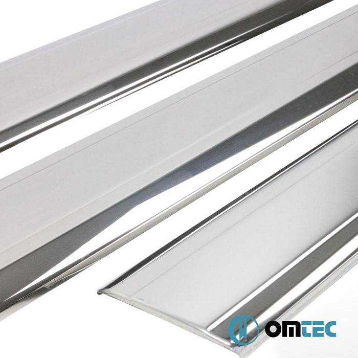 Yan Kapı Çıtası 5 Prç. Paslanmaz Çelik (Parlak) - Ford Tourneo Custom - VAN V362 - (2013 - 2023)