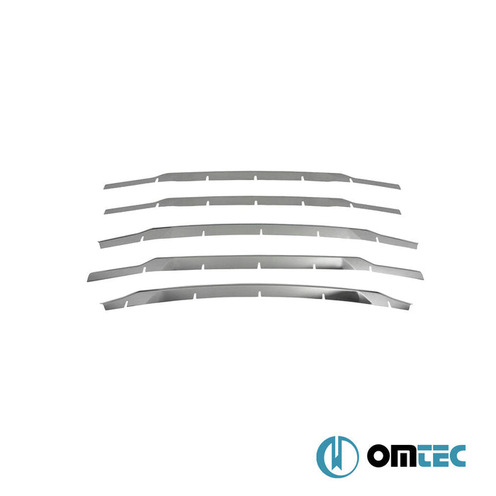 Ön Panjur 5 Prç. P.Çelik (Parlak) - Ford Tourneo Courier - MVN I FL - (2018 - )