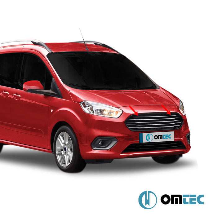 Ön Panjur 5 Prç. P.Çelik (Parlak) - Ford Tourneo Courier - MVN I FL - (2018 - )