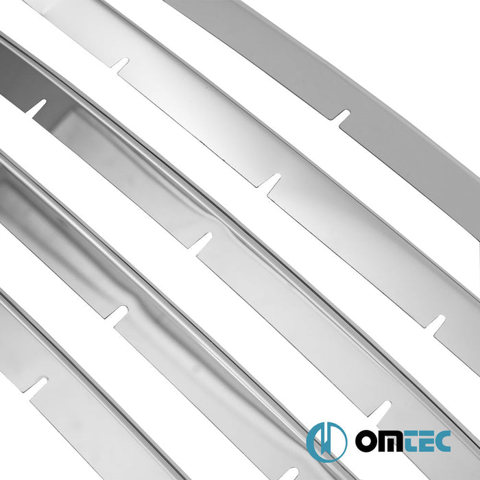 Ön Panjur 5 Prç. P.Çelik (Parlak) - Ford Tourneo Courier - MVN I FL - (2018 - )