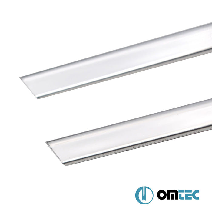 Ön Tampon Çıtası 2 Prç. P.Çelik (Parlak) - Ford Tourneo Courier - MVN I PRE - FL - (2014 - 2018)