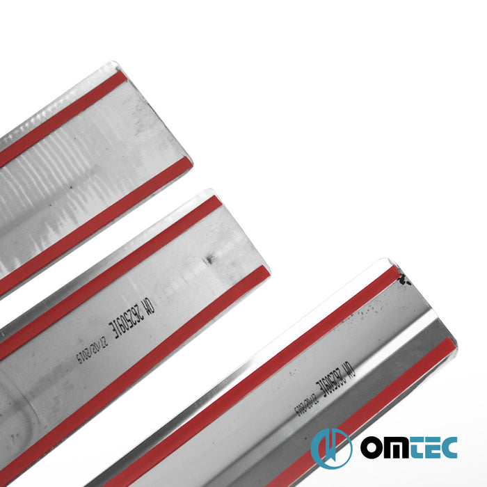 Exclusive Kapı Eşiği 4 Prç. Paslanmaz Çelik (Parlak) - Ford Tourneo Courier - MVN I PRE - FL - (2014 - 2018)