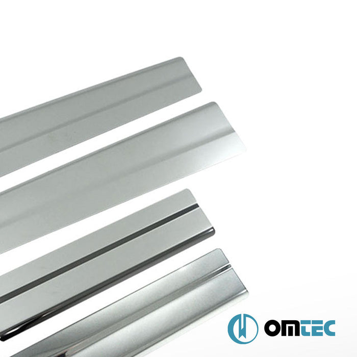 Norm Kapı Eşiği 4 Prç. Paslanmaz Çelik (Parlak) - Ford Tourneo Courier - MVN I - (2014 - )