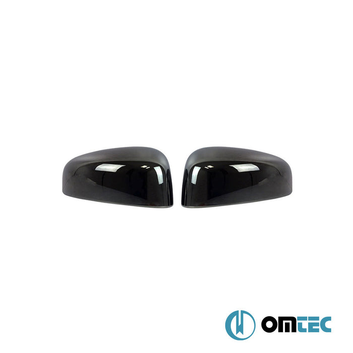 Ayna Kapağı 2 Prç. Abs Siyah Krom - Ford Tourneo Courier - MVN I PRE - FL - (2014 - 2018)